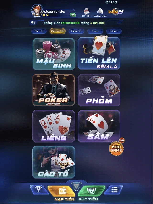 Win79 - Game bài đổi thưởng hàng đầu Win79 - Game bài đổi thưởng hàng đầu